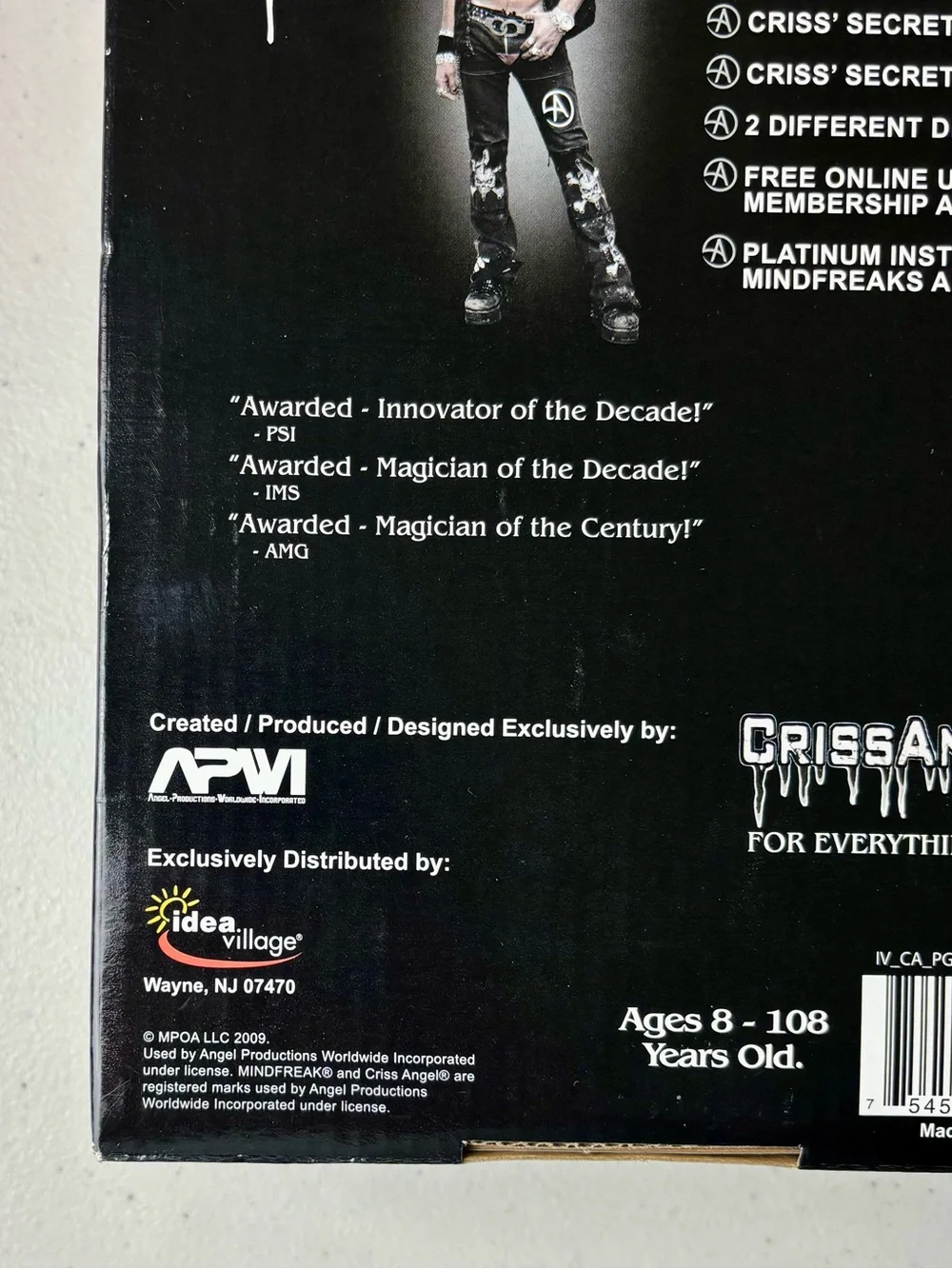 Criss Angel: Mind Freak: Platinum Magic Kit